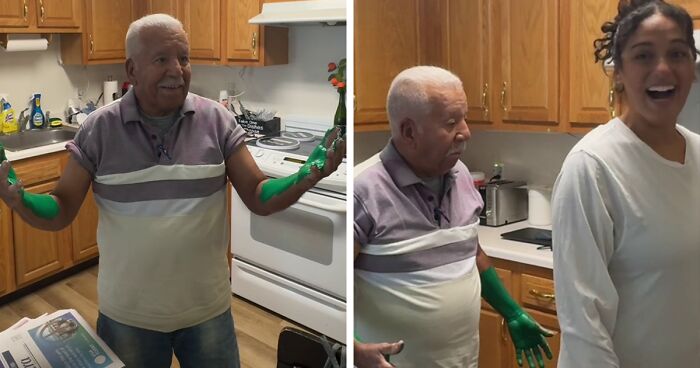 Grandpa Has Stage IV Cancer, Family Decides To Immortalize His Hug So He Stays With Them Forever