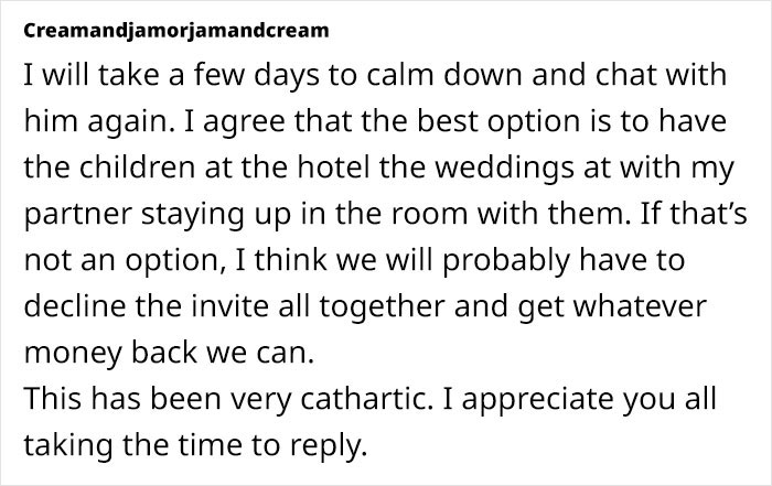 Woman Finds Out The Wedding She’s Going To Is Childfree After Booking Accommodation And Tickets