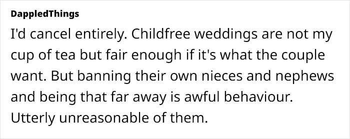 Woman Finds Out The Wedding She’s Going To Is Childfree After Booking Accommodation And Tickets