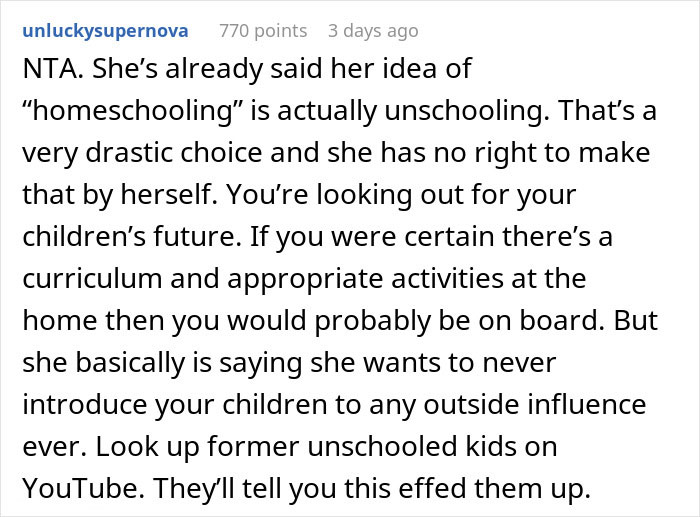 Husband Enrolls Kids In Public School After "Crunchy Mom" Fails At Homeschooling