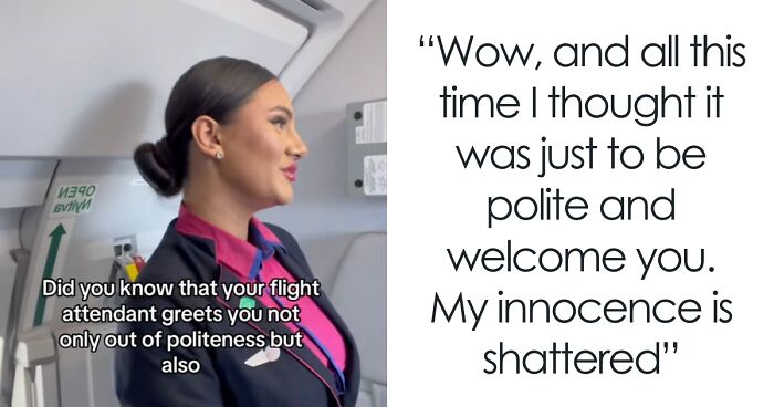 “You Always Help Me”: Flight Attendant Shares Viral Clip That Explains Why They Greet Passengers