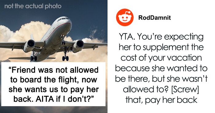 Woman Barred From Boarding Plane Wants Friends To Pay For Her Missed Vacation