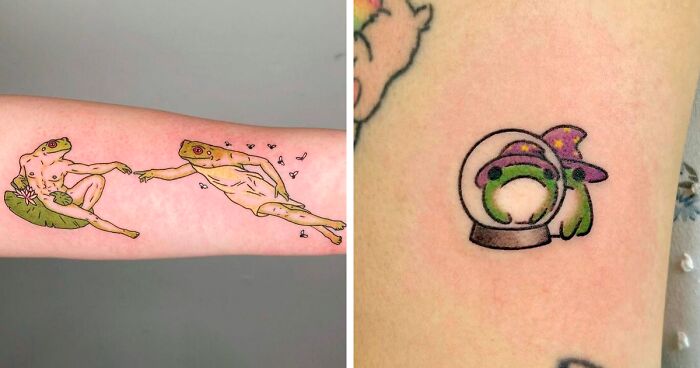 100 Absolutely Marvelous Frog Tattoos That Tell A Story With Every Ribbit