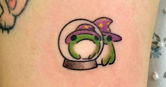 100 Silly Little Frog Tattoos To Make You Feel Something Again