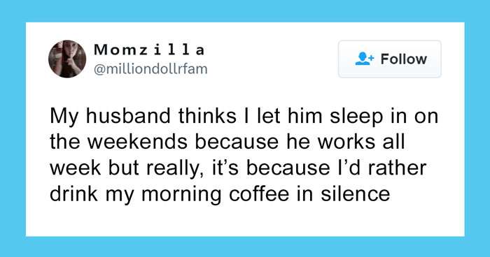 35 Hilarious Tweets Summarizing How Married Couples Spend Their Weekends Together