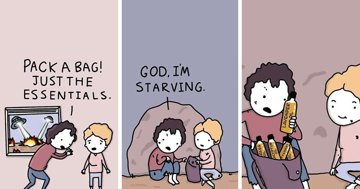 23 Hilariously Unhinged Comics By Cameron Spires That May Surprise You With Their Endings (New Pics)