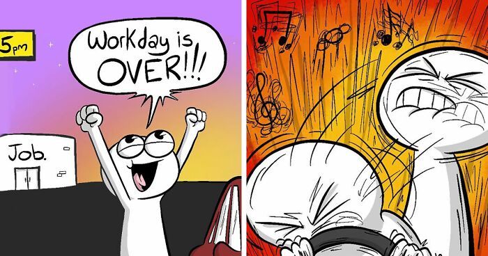 This Artist Illustrates Funny And Frustrating Life Situations In 19 New Comics