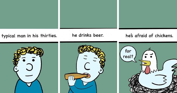 This Artist Creates Comics With Absurd Situations And And Random Twists (41 Pics)