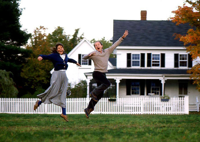 Here's A Picture Of My Parents Right After They Bought Our Awesome House In New Hampshire. Circa 1985