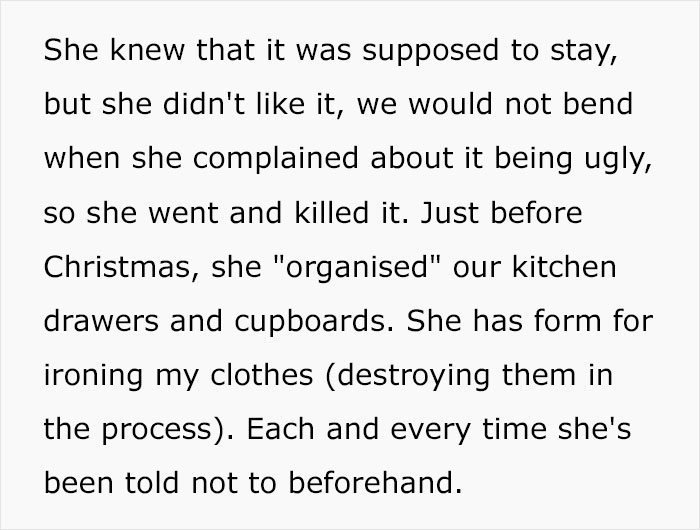 Woman Is Sick Of Her MIL Coming Into Her House And Rearranging Everything, Confronts Her