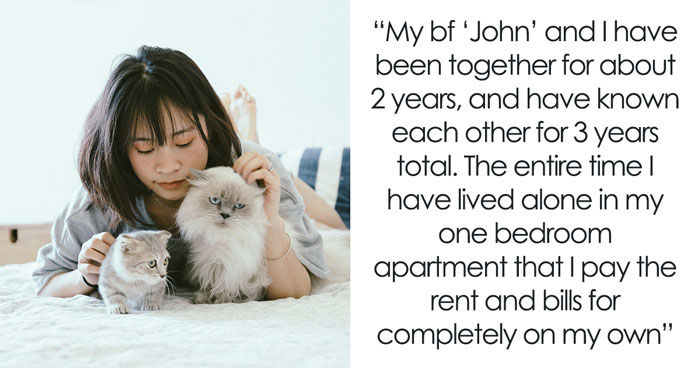 BF Expects GF To Give Away Her Pets To Move In With Him, She Considers Ending The Relationship