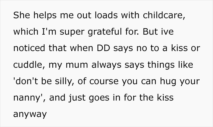 Granny Says 3YO Granddaughter Doesn’t Know What She Wants, Insists On Kissing Her As She Says No 