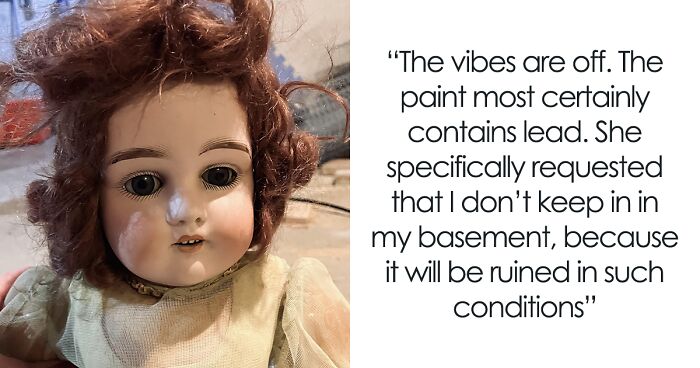 Woman Receives A Creepy Doll From Her Grandma, Thinks It’s Terrifying, Doesn’t Want It In Her House