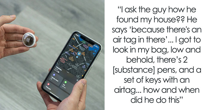 Guy Leaves AirTag In Man’s Gym Bag, He Is Worried As One Hour Later He Finds Guy At His Doorstep