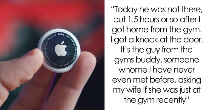 Gym Guy Plants An AirTag In Man's Bag While He's Showering, Later Sends Buddy To Man's House