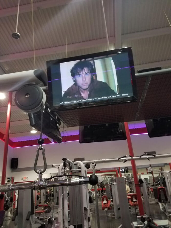 All The Tvs In The Gym Were Stuck On This Channel Like This My Entire Workout