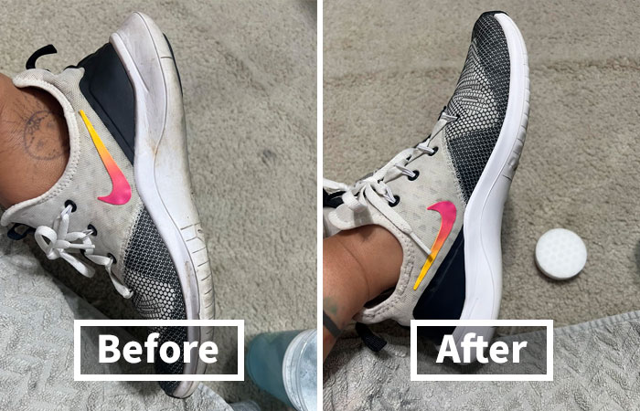 Get Your Kicks Looking Brand New: Instant Sole Cleaner For Quick And Easy Sneaker Refresh!