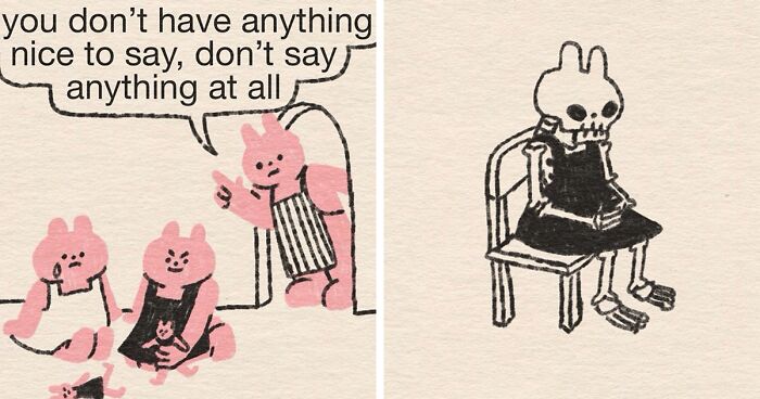 Snarky British Humor Delivered Through Sassy Pink Rabbits By Clarice ...