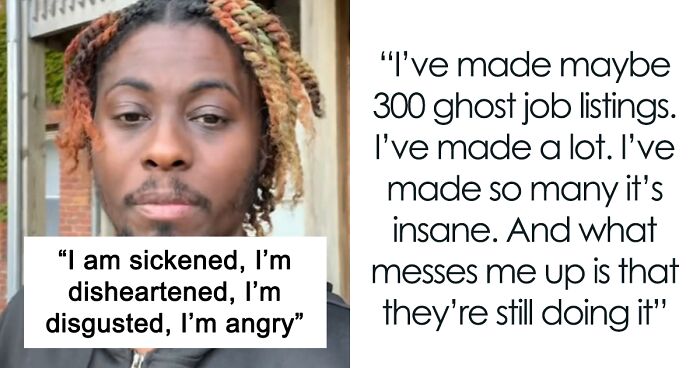 “I’m Disgusted, I’m Angry”: Guy Gets Fired For Refusing To Post “Ghost Jobs”