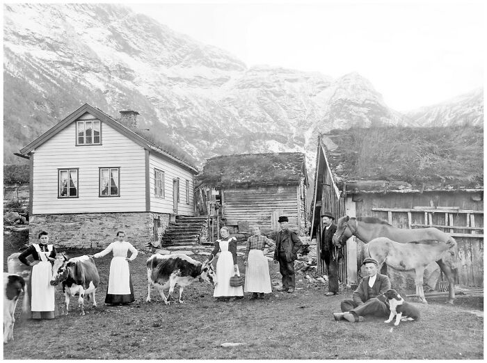 Farm Life Of Western Norway - 1890s