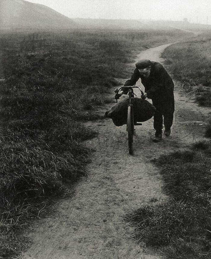 Unemployed Miner Returning Home From Jarrow, England, 1937 - By Bill Brandt