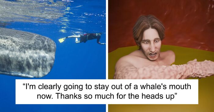 New Simulation Shows The Horror Of Being Swallowed Alive By A Sperm Whale