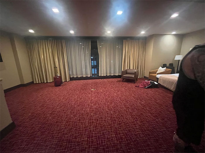 “So Much Room For Activities”: Couple Go Viral Sharing The Blunder That Was Their Hotel Room