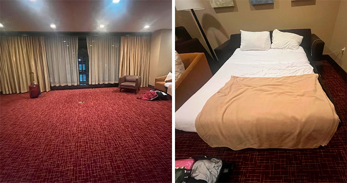 “So Much Room For Activities”: Couple Go Viral Sharing The Blunder That Was Their Hotel Room