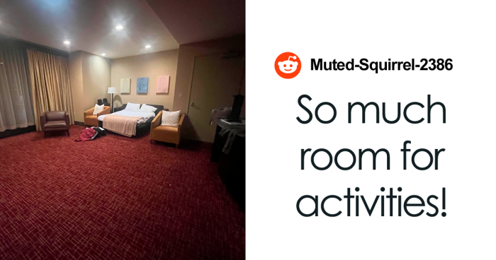 Dream Getaway Turns Nightmare When Hotel Booking Becomes A Conference Room Couch