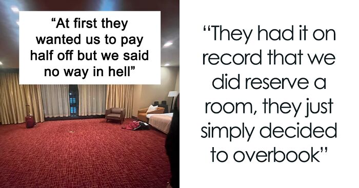 Couple Books A Hotel Weeks In Advance, Receives A Sofa-Bed In A Conference Room