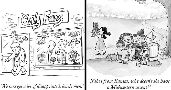 20 Funny One-Panel Comics By This New Yorker Cartoonist Highlighting Everyday Humor (New Pics)