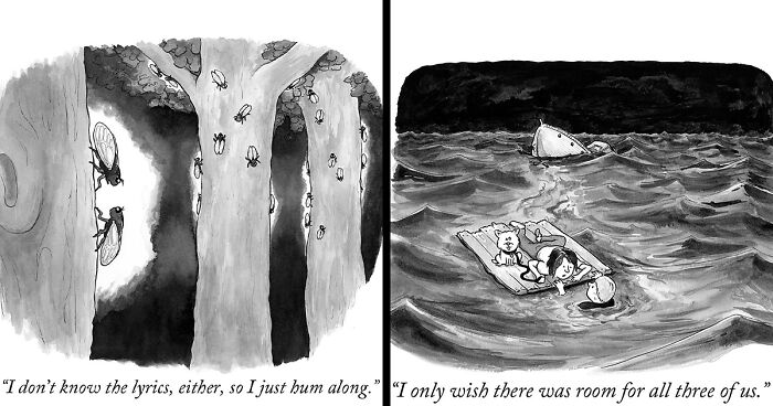 20 Sharp And Humorous One-Panel Comics By This New Yorker Cartoonist (New Pics)