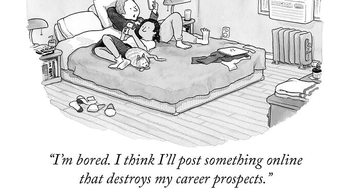 20 Sharp And Humorous One-Panel Comics By This New Yorker Cartoonist (New Pics)