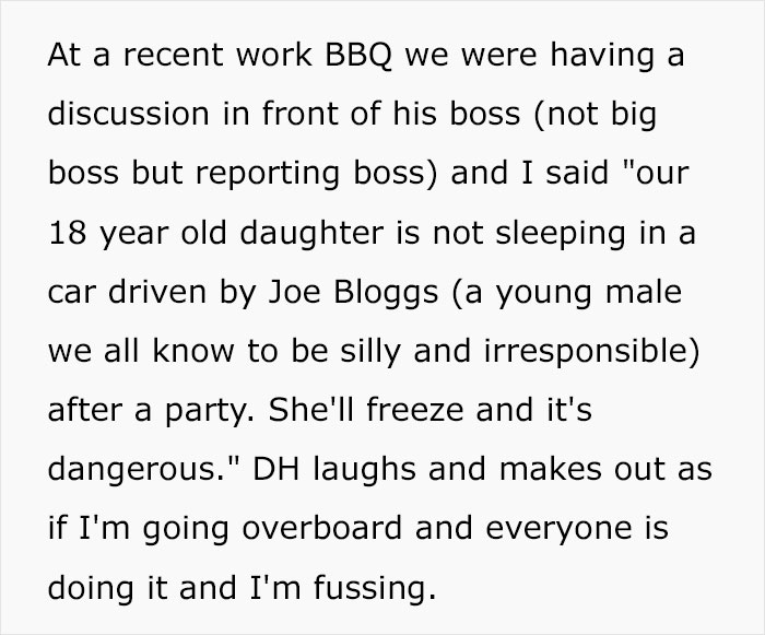 Husband Who Keeps Laughing At Wife's Concerns Gets Embarrassed At Work BBQ After She Threatens Divorce