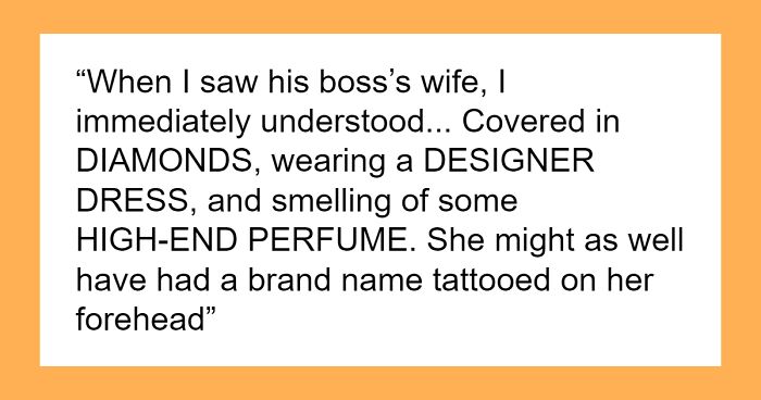 Employee Gets Invitation To Dinner With Boss And His Young Wife, Feels Upset Over Own Wife's Look