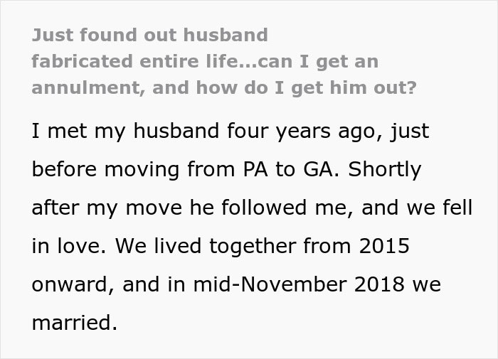 Woman Asks The Internet For Advice After Realizing Her Entire Marriage Was A Sham