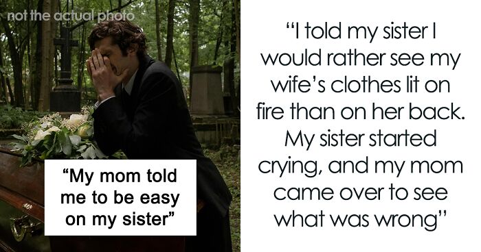 “Even Selfish In Death”: Man Donates Late Wife’s Clothes His Sister Wanted As Asked, Upsets Her