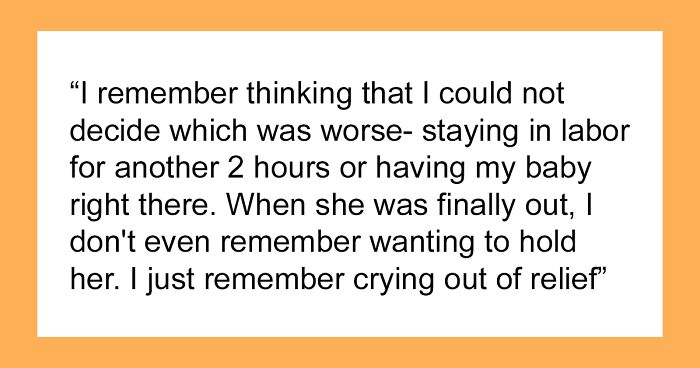 “[Am I The Jerk] For Telling My Husband That He Absolutely Ruined The Birth Of Our Child?”