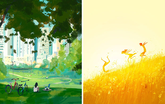 This Artist Captures The Beauty Of Everyday Life Through Heartwarming Illustrations (32 New Pics)