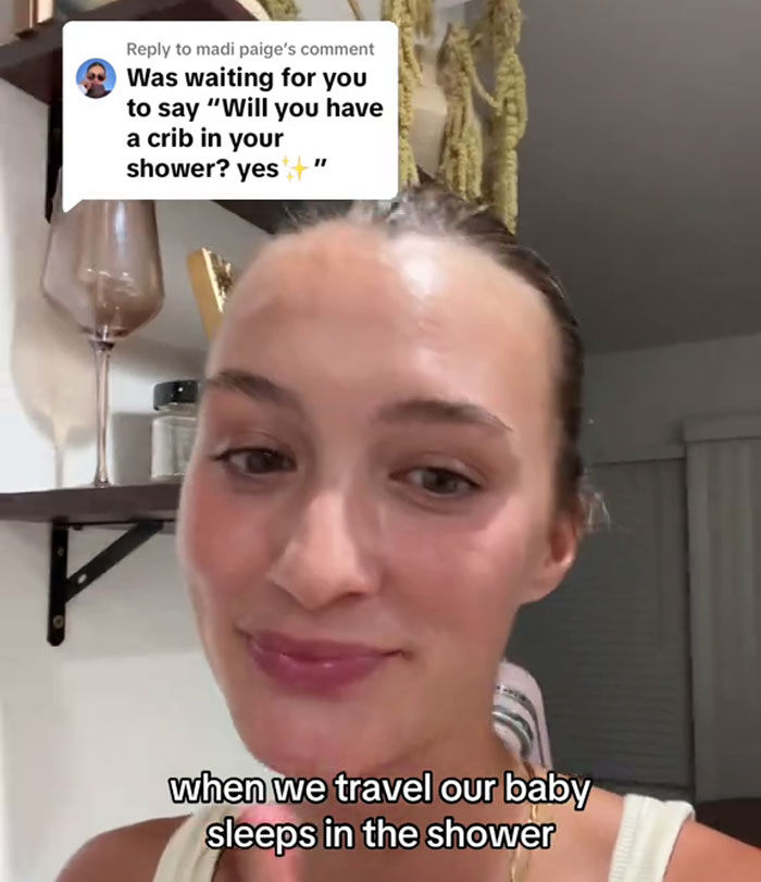 Netizens Put Mom On Blast After She Reveals She Puts Her Baby In Shower While Traveling