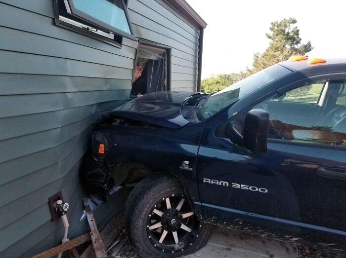 My Neighbor Would Be The Idiot Whose Truck Rolled Into My Dad's House