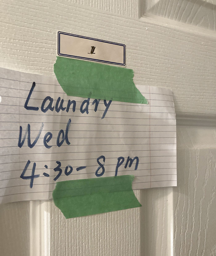 When Your Landlady Gives You Only 3.5 Hours A Week To Do Laundry