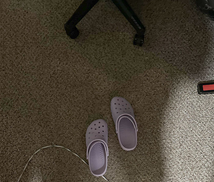 My Landlord Opened My Crocs And This Is How He Returned Them To My Door