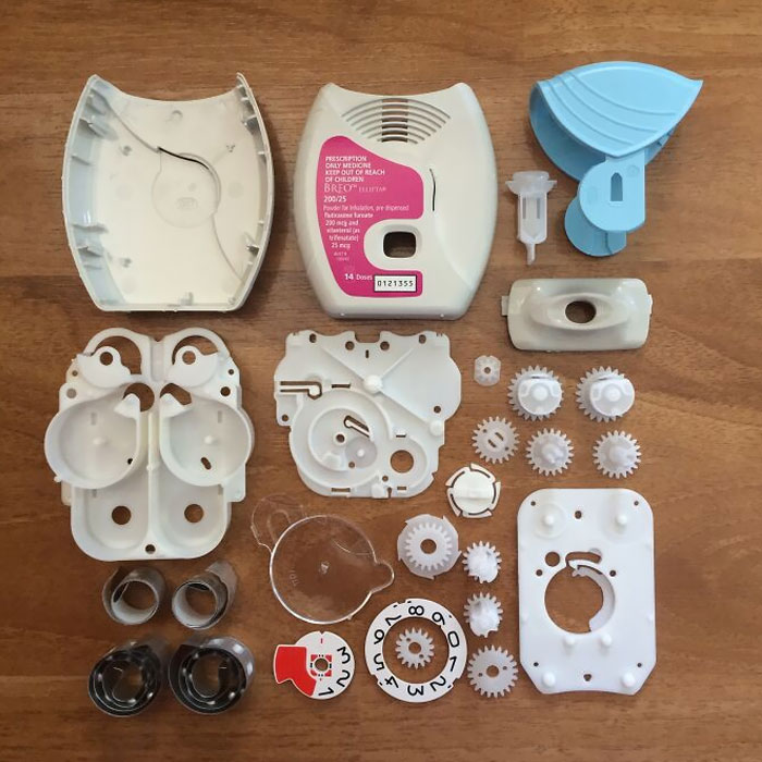 The Inside Of A Metered Dose Inhaler