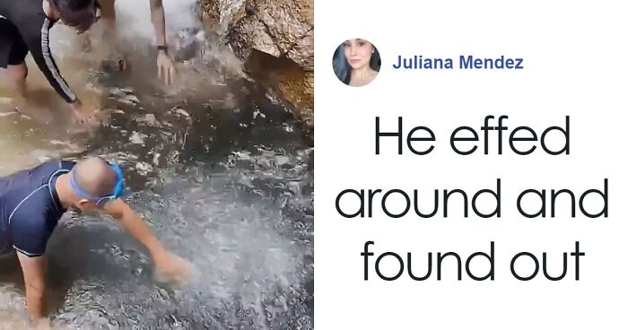 People Are Deeply Worried After Man Who Jumps Off Cliff Into Water Hole Completely Disappears