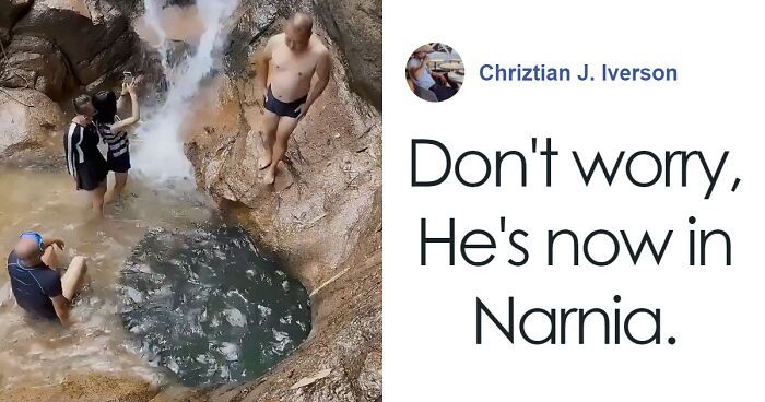 “He Might Be In Danger”: Man Who Jumps Off Cliff Into Water Hole Disappears, Video Sparks Worry