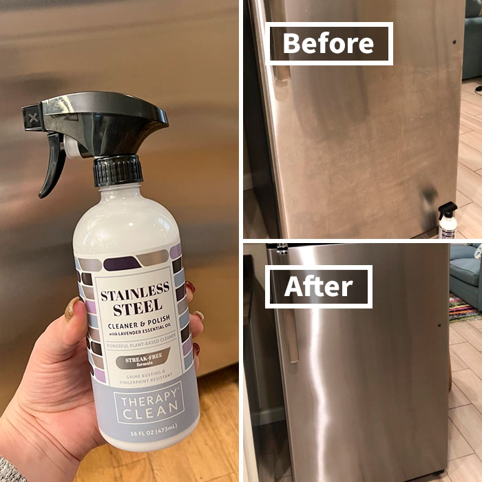 Stainless Steel Looking A Little Stressed? This Therapy Stainless Steel Cleaner & Polish Bundle Is The Spa Treatment It Needs To Shine Again