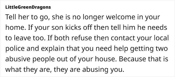 Woman Hates Son’s GF Who Moved In With Them, Asks The Internet For Advice On How To Kick Her Out