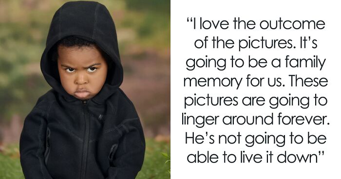 Mom Shares Angry Son’s First School Photos That Are So Hilarious Netizens Can’t Help But Laugh