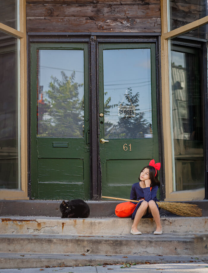 I Photographed Scenes From Ghibli's Kiki's Delivery Service